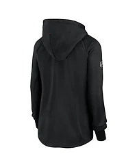 Fanatics Women's Black Philadelphia Flyers Authentic Pro Rink Fleece Full-Zip Jacket
