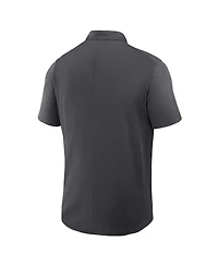 Nike Men's Anthracite Michigan Wolverines Primetime Victory Legacy Vault Logo Performance Polo Shirt