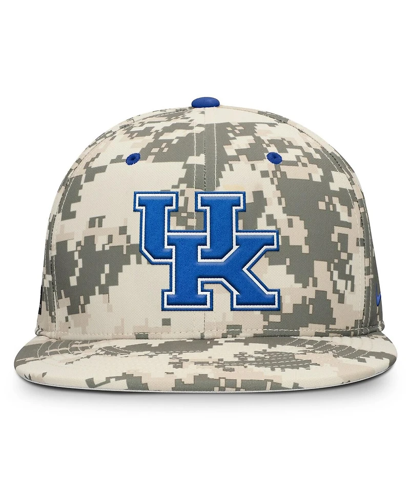 Nike Men's Digital Camo Kentucky Wildcats 2025 Dugout True Performance Fitted Hat