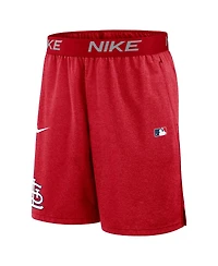 Nike Men's Red St. Louis Cardinals Authentic Collection Performance Knit Shorts