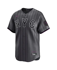 Nike Men's Gray New York Mets City Connect Limited Jersey