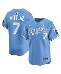 Nike Men's Bobby Witt Jr. Light Blue Kansas City Royals Alternate Limited Player Jersey