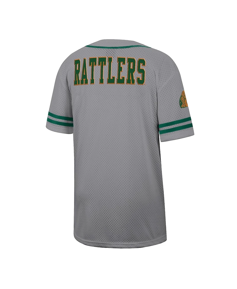 Colosseum Men's Gray Florida A & M Rattlers Free Spirited Baseball Jersey