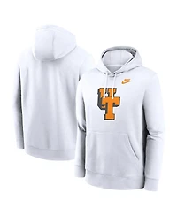 Nike Men's White Tennessee Volunteers Vault Block Pullover Hoodie