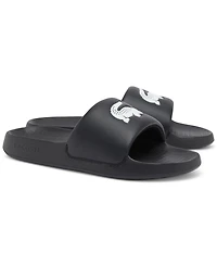 Lacoste Men's Logo Serve Slides 1.0