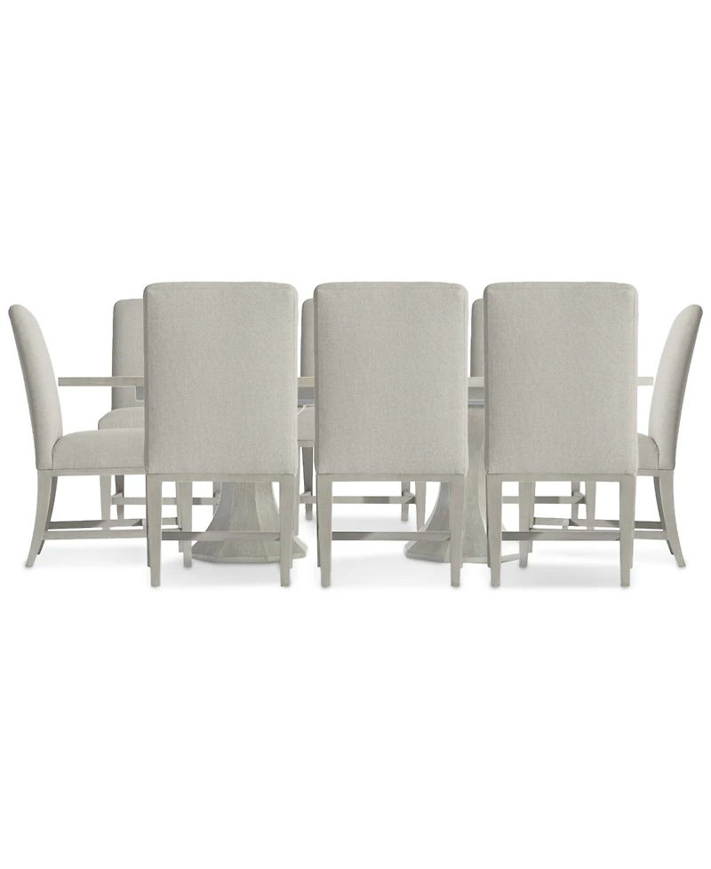 Cornelia 9-Pc. Dining Set (Rectangular Table & 8 Side Chairs)