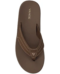 Vance Co. Men's Boyd Comfort Flexible Flip-flop Sandals