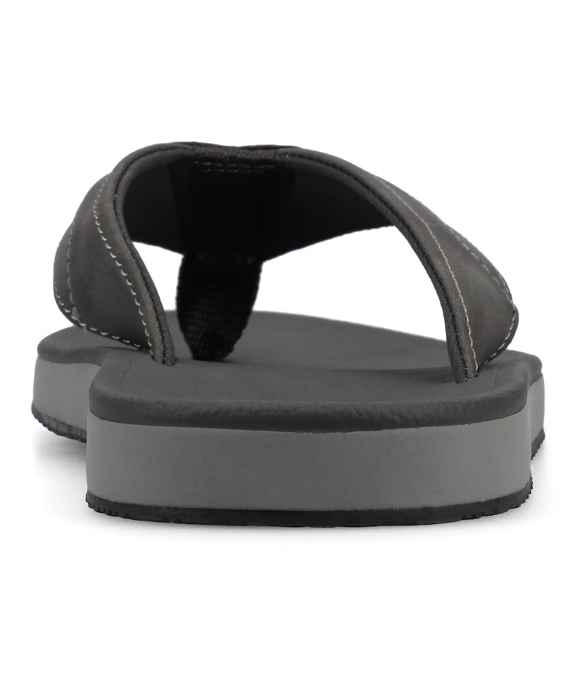 Vance Co. Men's Boyd Comfort Flexible Flip-flop Sandals