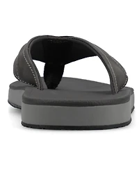 Vance Co. Men's Boyd Comfort Flexible Flip-flop Sandals