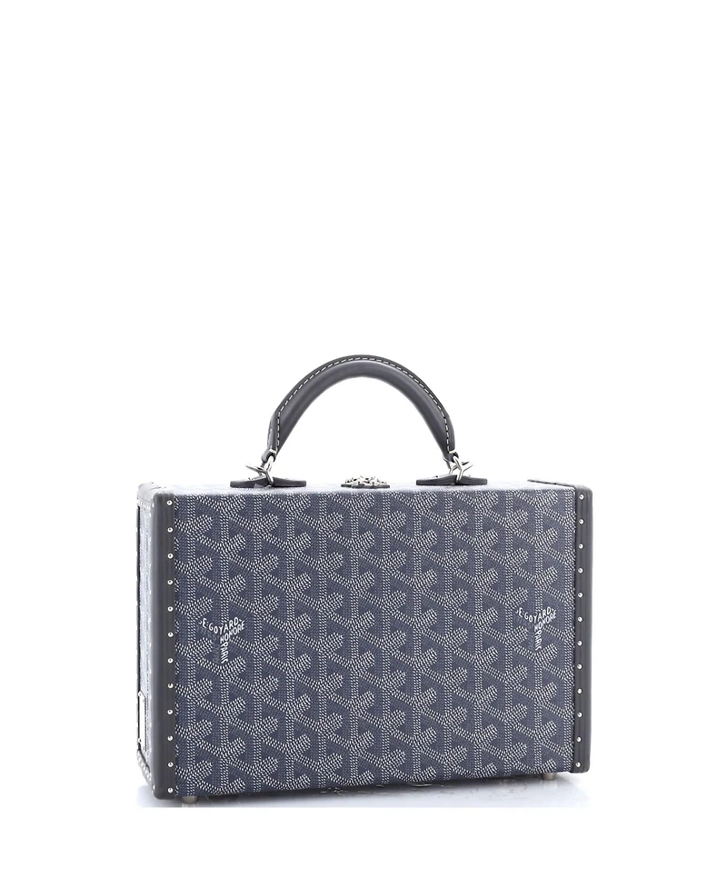 Pre-Owned Goyard Pm Grand Hotel Trunk Bag Coated Canvas