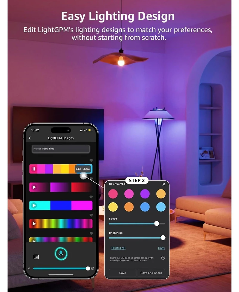 Lepro B1 Ai Smart Light Bulbs