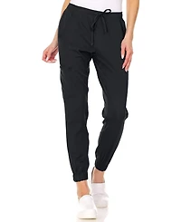 Medichic Plus Leah 5-Pocket Stretch Cargo Jogger Scrub Pants Yellow 3X Large