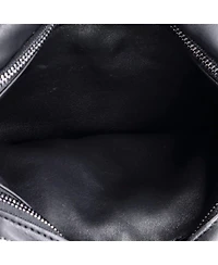 Pre-Owned Salvatore Ferragamo Small Viva Bow Flap Bag Sequin Embellished Leather