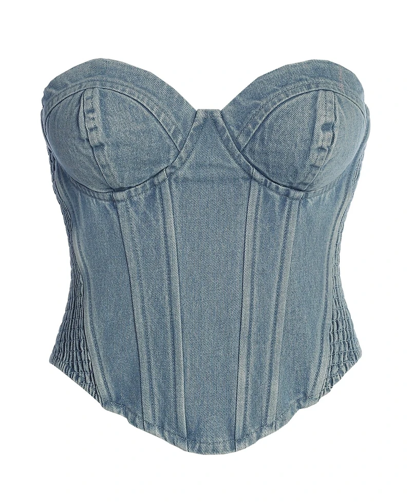 Denim Marsella Sweetheart Corset