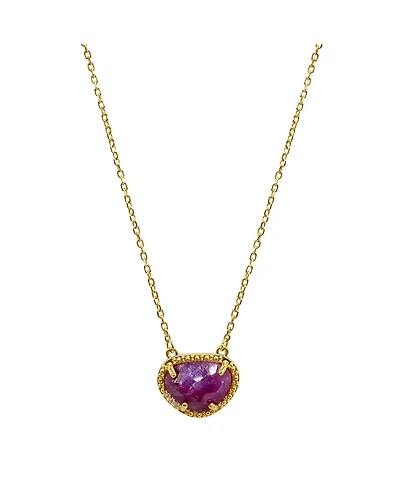 Adornia Fine Birthstone Necklace 14k Gold Vermeil