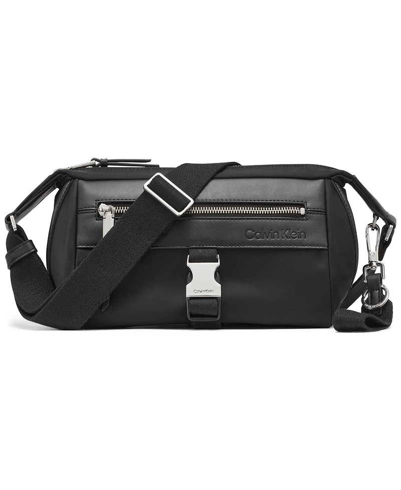 Calvin Klein Elora Nylon Top Zipper Crossbody