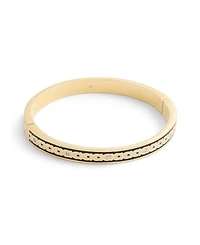 Coach Signature Faux Stone C Enamel Bangle Bracelet