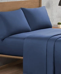 Lucky Brand Serene Slumber 300-Thread Count Cotton -Pc. Sheet Set