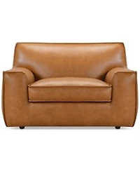 Glympton Leather Sofa Collection Macys Exclusive