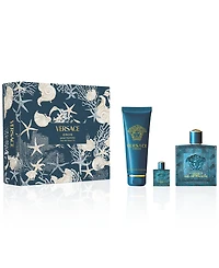 Versace Men's 3-Pc. Eros Pour Homme Eau de Toilette Gift Set