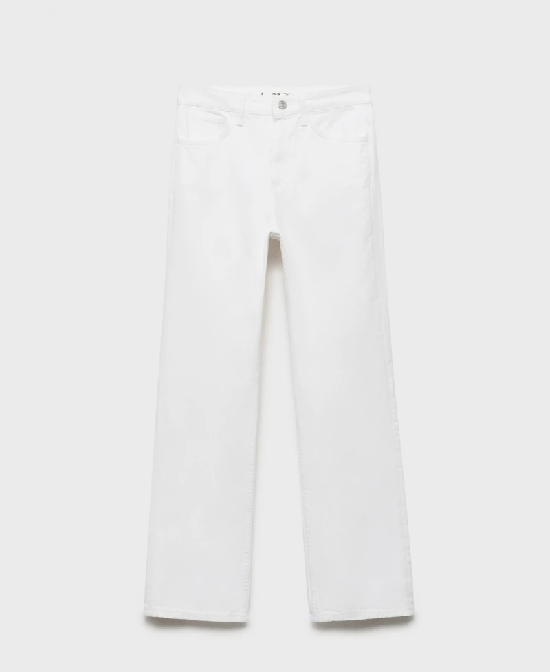 Mango Women's Matilda Medium-Rise Straight-Fit Jeans