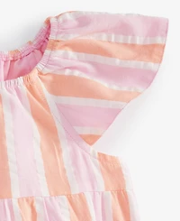 First Impressions Baby Girls Striped Seersucker Cotton Sunsuit, Exclusively at Macy's