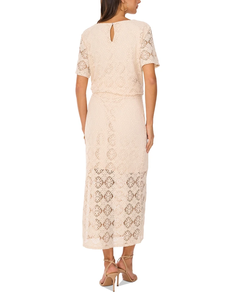 Vince Camuto Women's Crochet Maxi Skirt
