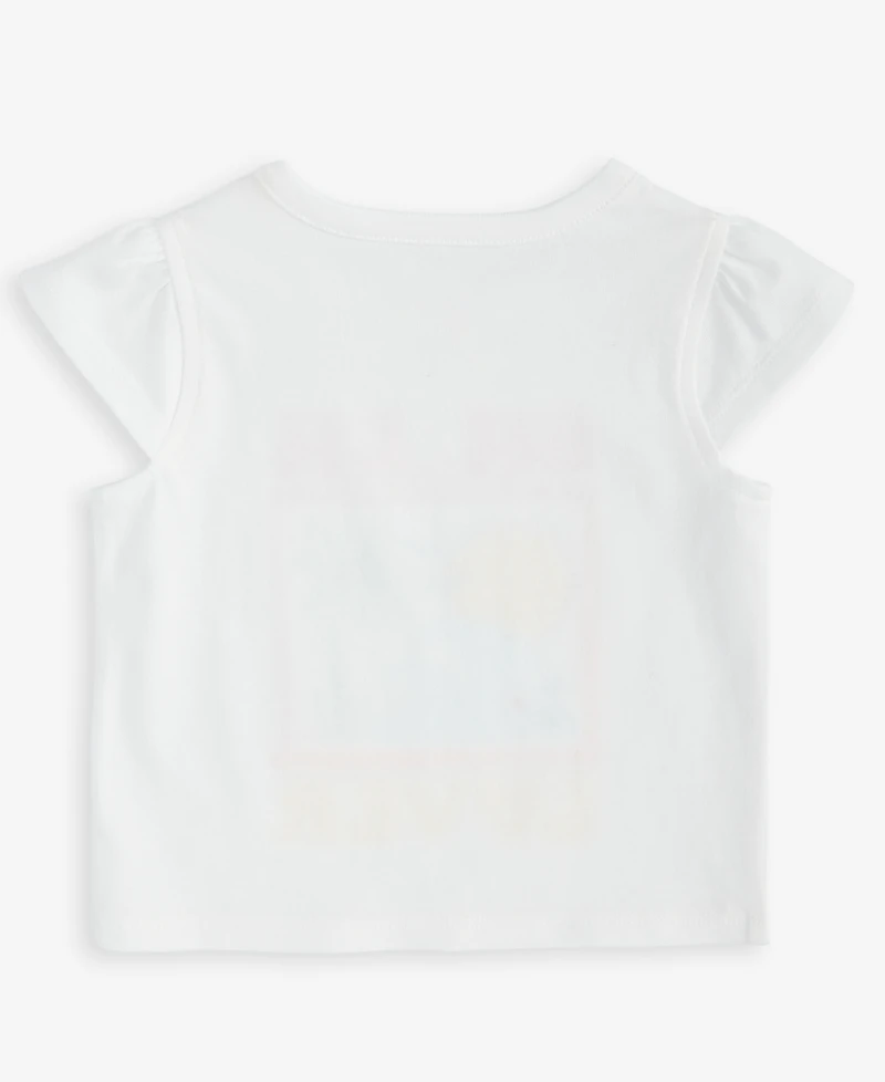 First Impressions Baby Girls Beach Lover Graphic T-Shirt, Exclusively at Macy's
