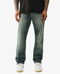 True Religion Men's Ricky Super T Flap Straight Jeans
