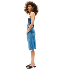 Tommy Girl Women's Wide-Leg Denim Shorts