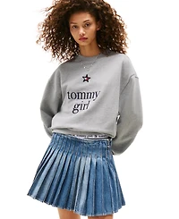 Tommy Girl Women's Graphic Crewneck Sweatshirt