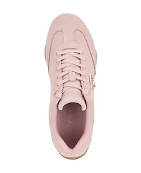 Guess Women's Gabiey Low Profile Suede Lace-Up Sneakers