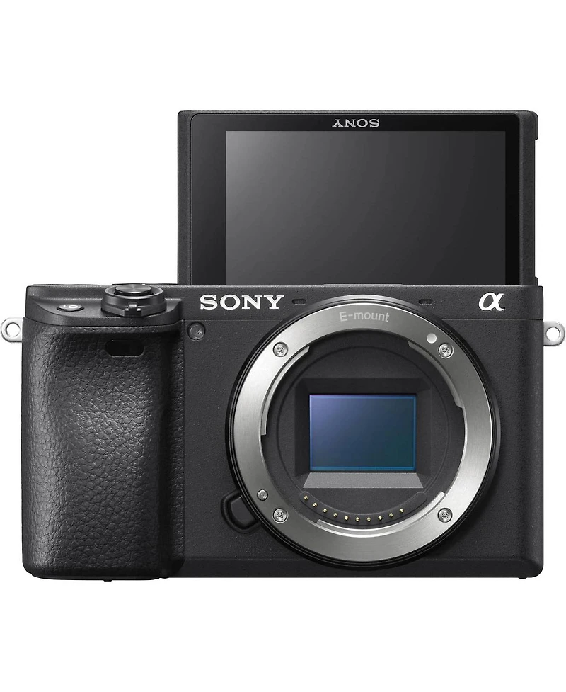 Sony Alpha a6400 Aps-c Mirrorless Interchangeable-Lens Camera with 16-50mm M2 Lens