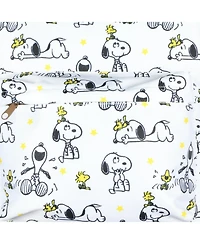 Peanuts Backpack Snoopy and Woodstock All-Over Tossed Print School Book Bag