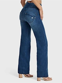 Freddy Women's Snug Sculpting High-Rise Flare Jeans