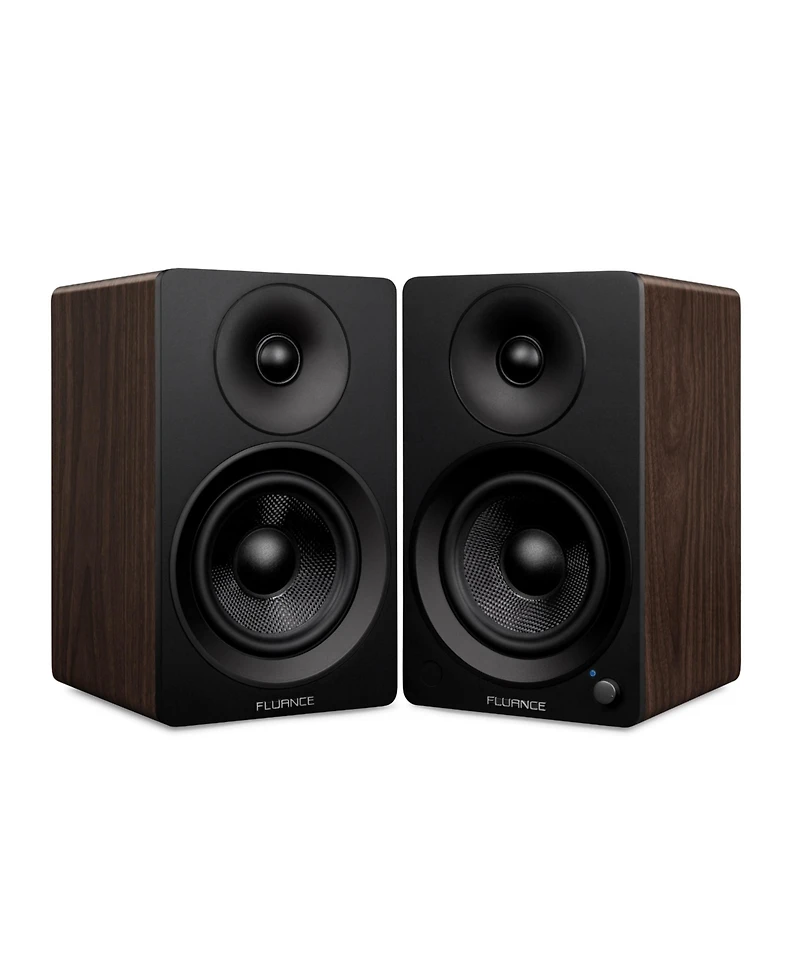 Fluance Reference RT82 High Fidelity Vinyl Turntable with PA10 Phono Preamp and Ai61 Powered 6.5" Bookshelf Speakers, Ortofon OM10 Cartridge, 120