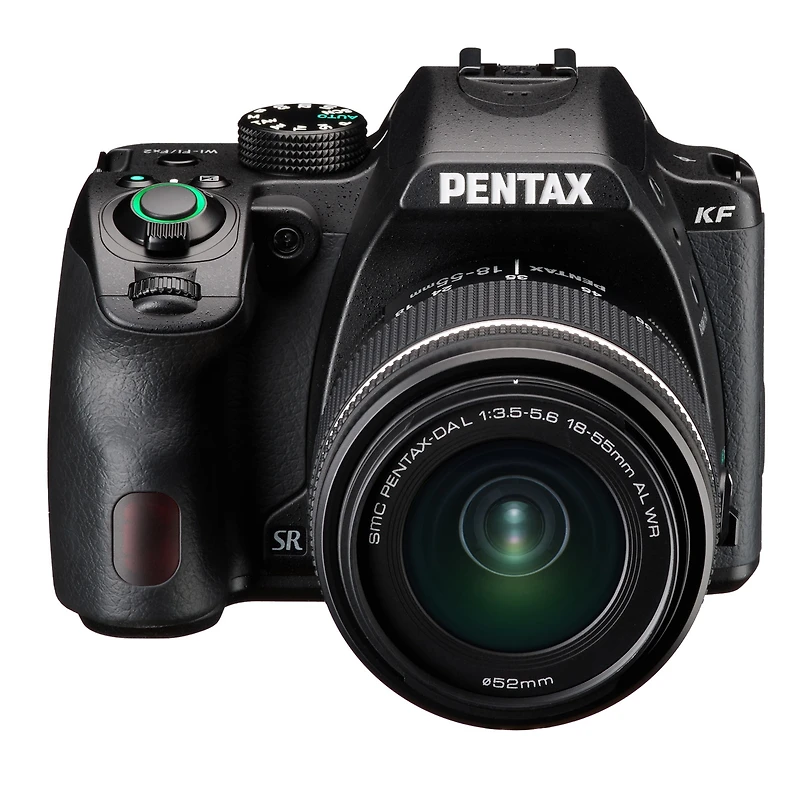 Pentax Kf Dslr Camera with Da L 18-55mm f/3.5-5.6 Al Wr Lens, Black