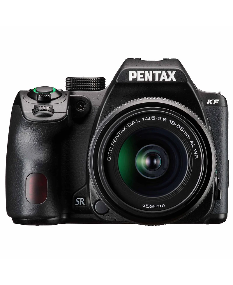 Pentax Kf Dslr Camera with Da L 18-55mm f/3.5-5.6 Al Wr Lens, Black