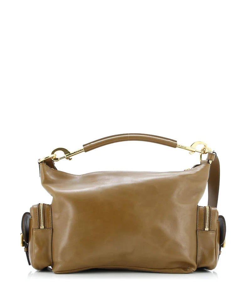 Pre-Owned Chloe Medium Camera Shoulder Bag Leather