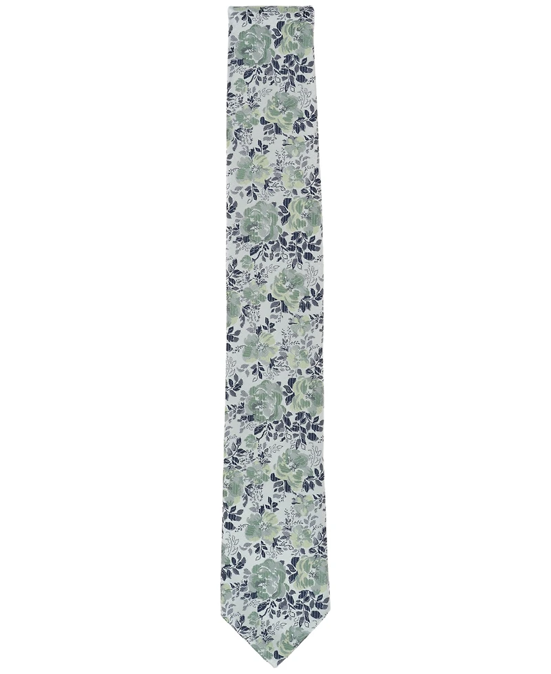 Bar Iii Men's Soft Botanical Floral Tie, Exclusively at Macy's