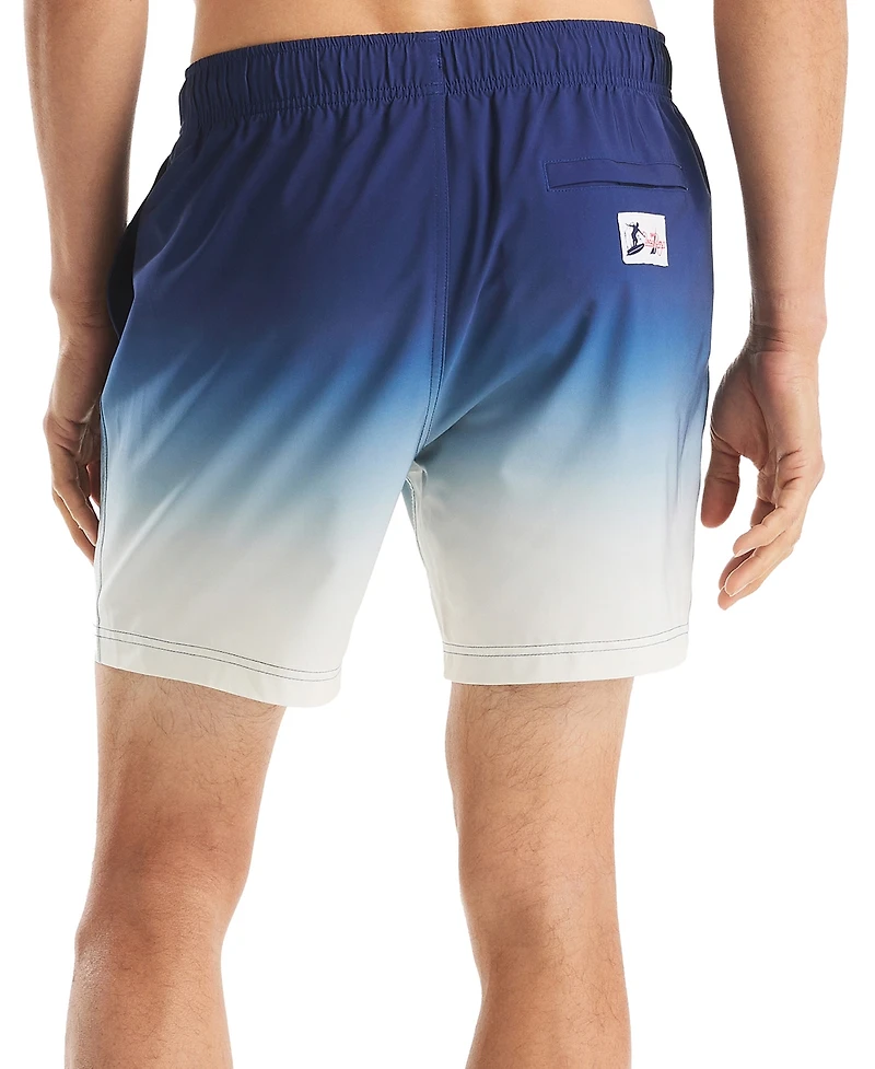 Beach Boys x Nautica Men's Quick-Dry Gradient Swim Trunks