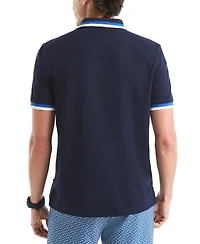 Nautica Men's Classic-Fit Johnny Collar Tipped Polo Shirt