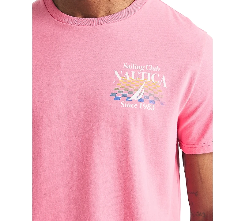Nautica Men's Sailing Club Classic-Fit Graphic T-Shirt