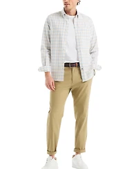 Nautica Men's Classic-Fit Stretch Plaid Button-Down Shirt