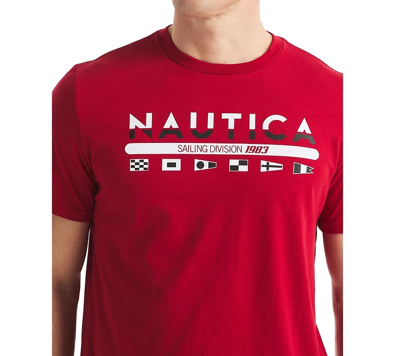 Nautica Men's Heritage Logo Graphic T-Shirt