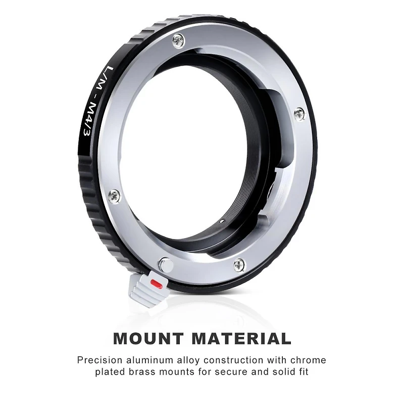 K&F Concept K&F Concept High Precision Lens Adapter Mount,Lm-M4/3