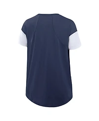 Nike Women's Navy New York Yankees Flowy Fashion T-Shirt