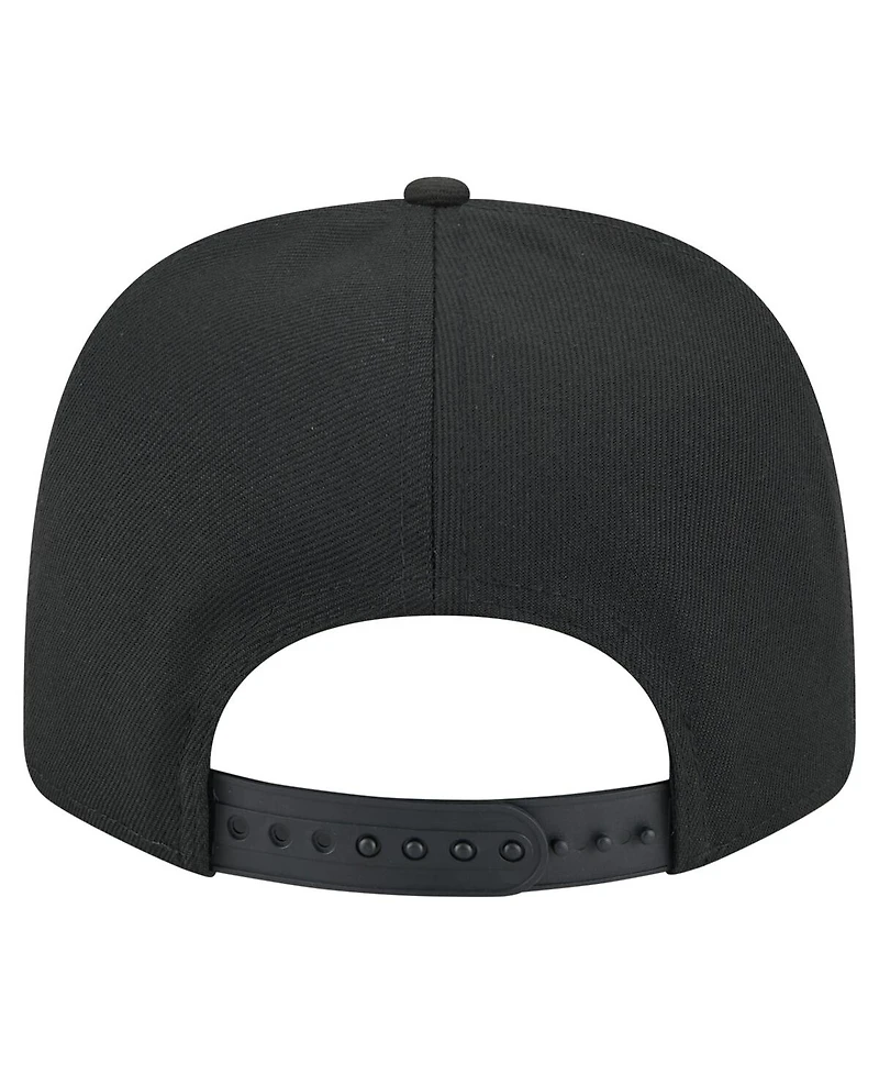 New Era Men's Black Cincinnati Bengals Gameday Multi Rope 9SEVENTY Stretch-Snap Hat