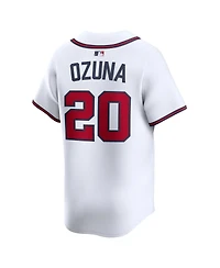 Nike Men's Marcell Ozuna White Atlanta Braves Home Limited Player Jersey