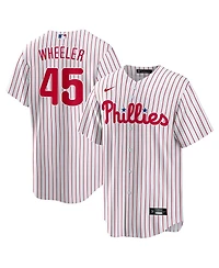 Nike Men's Zack Wheeler White Philadelphia Phillies Home Replica Jersey
